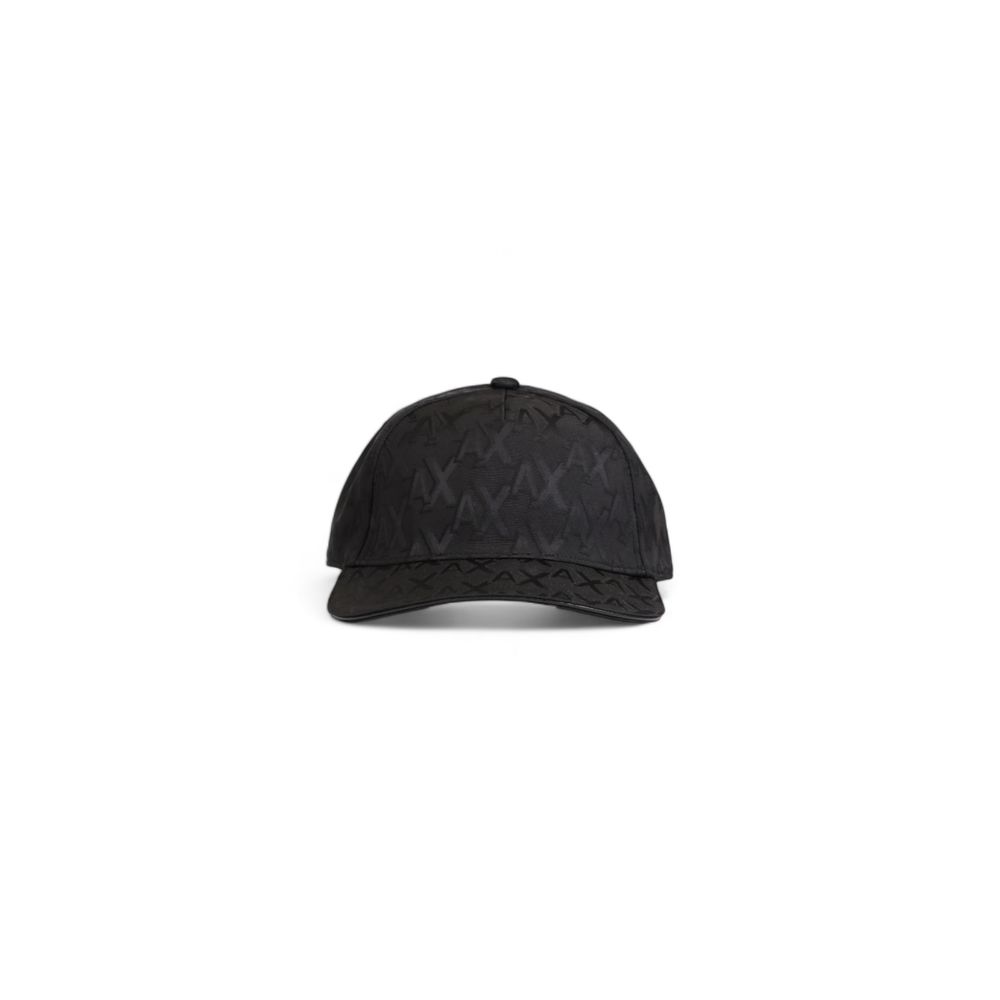 Чорні капелюхи з поліестеру Armani Exchange