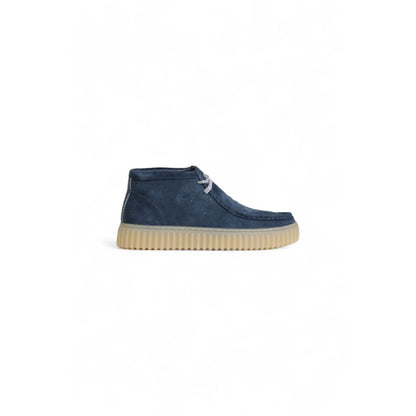 Синій замшевий кежуал Clarks