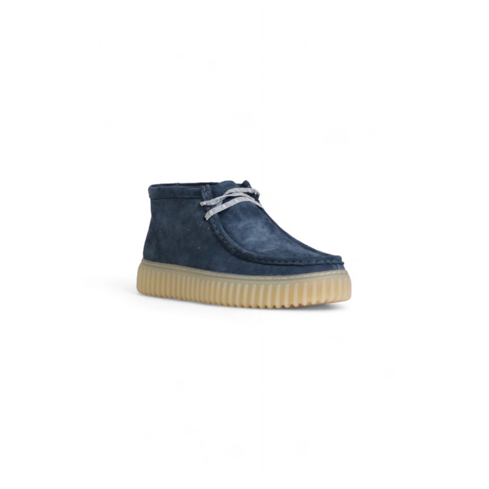 Синій замшевий кежуал Clarks