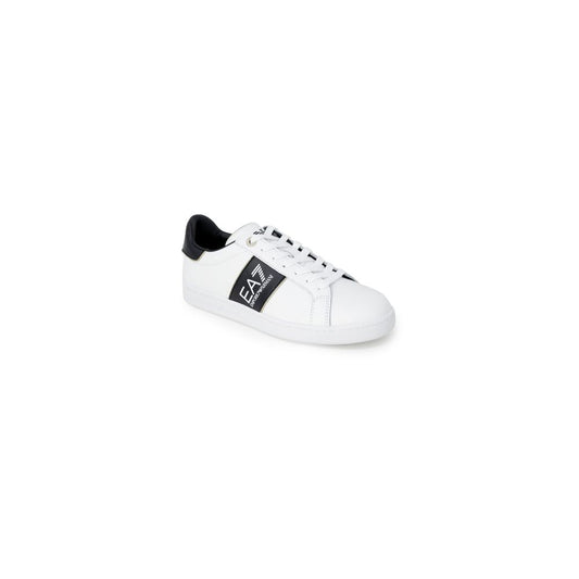 Білі шкіряні кросівки EA7 Emporio Armani
