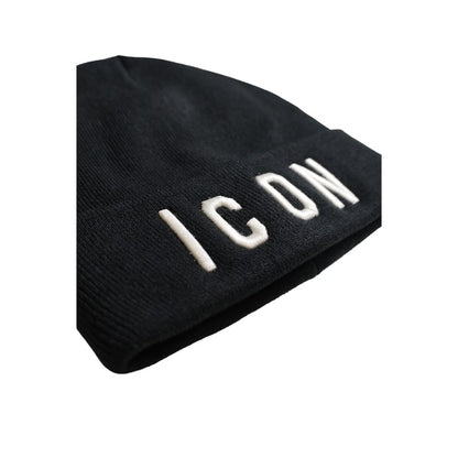 Чорні акрилові капелюхи та шапки Icon