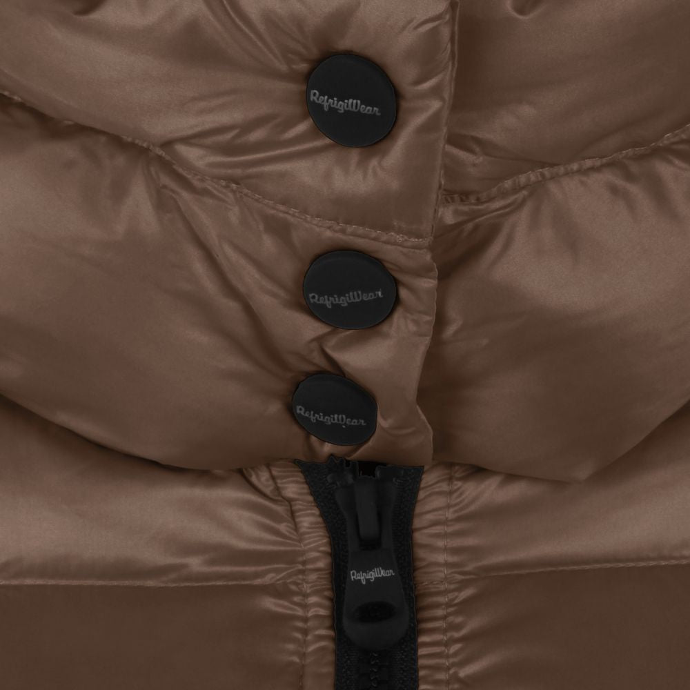 Коричневі нейлонові куртки та пальто Refrigiwear