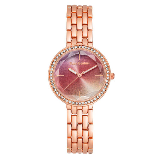 Багатоколірний металевий годинник Juicy Couture