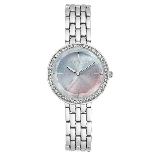 Срібний металевий годинник Juicy Couture