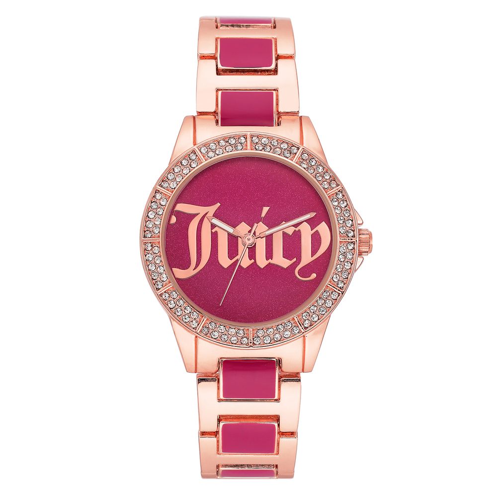 Багатоколірний металевий годинник Juicy Couture