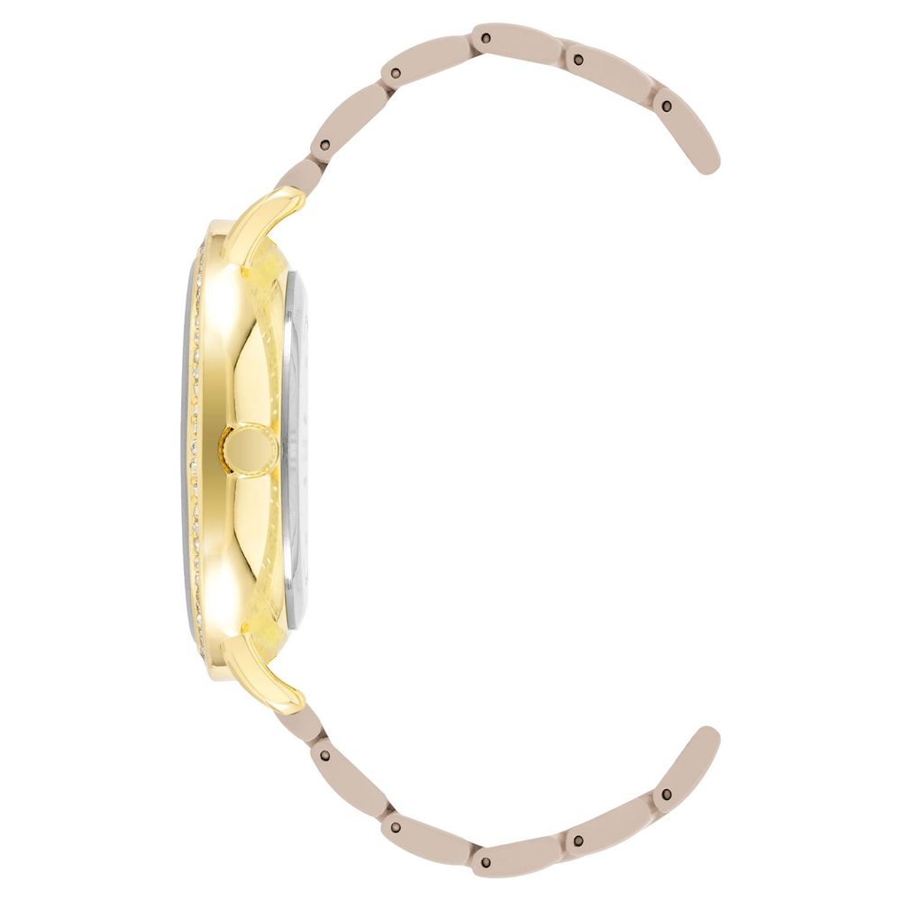 Бежевий металевий годинник Juicy Couture