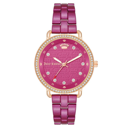 Багатоколірний металевий годинник Juicy Couture
