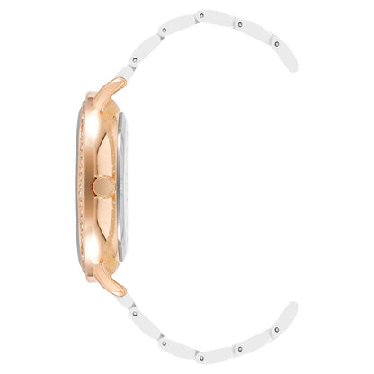Білий металевий годинник Juicy Couture