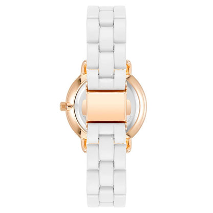 Білий металевий годинник Juicy Couture
