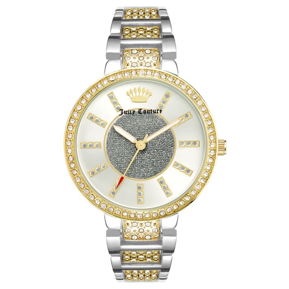 Золотий металевий годинник Juicy Couture