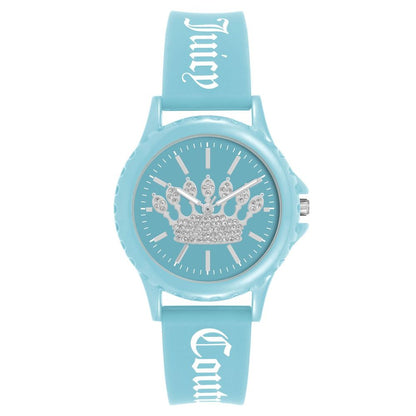 Синій силіконовий годинник Juicy Couture
