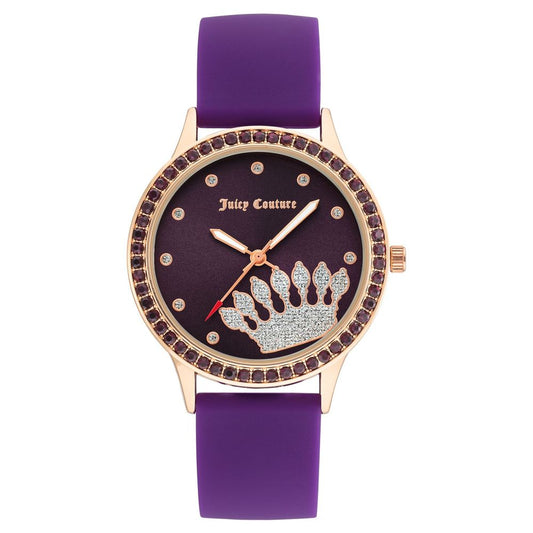 Силіконовий годинник Juicy Couture Purple