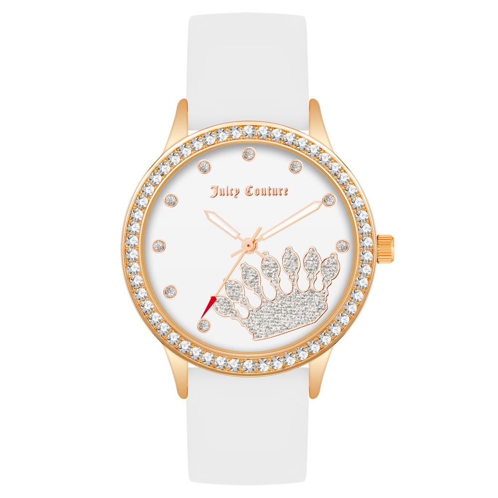 Білий силіконовий годинник Juicy Couture
