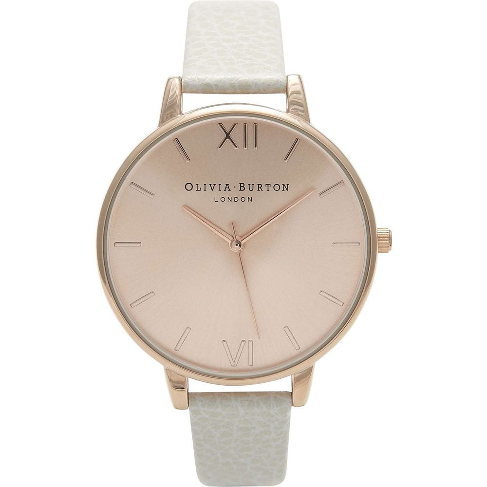 Годинник Olivia Burton бежевий із синтетичної шкіри