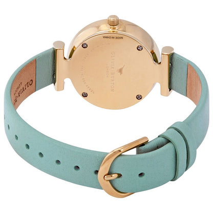Годинник Olivia Burton Green із синтетичної шкіри