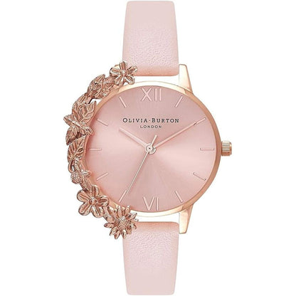 Багатоколірний годинник Olivia Burton із синтетичної шкіри