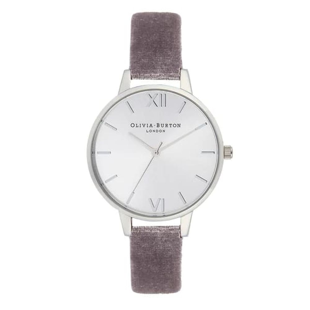Фіолетовий годинник Olivia Burton із синтетичної шкіри