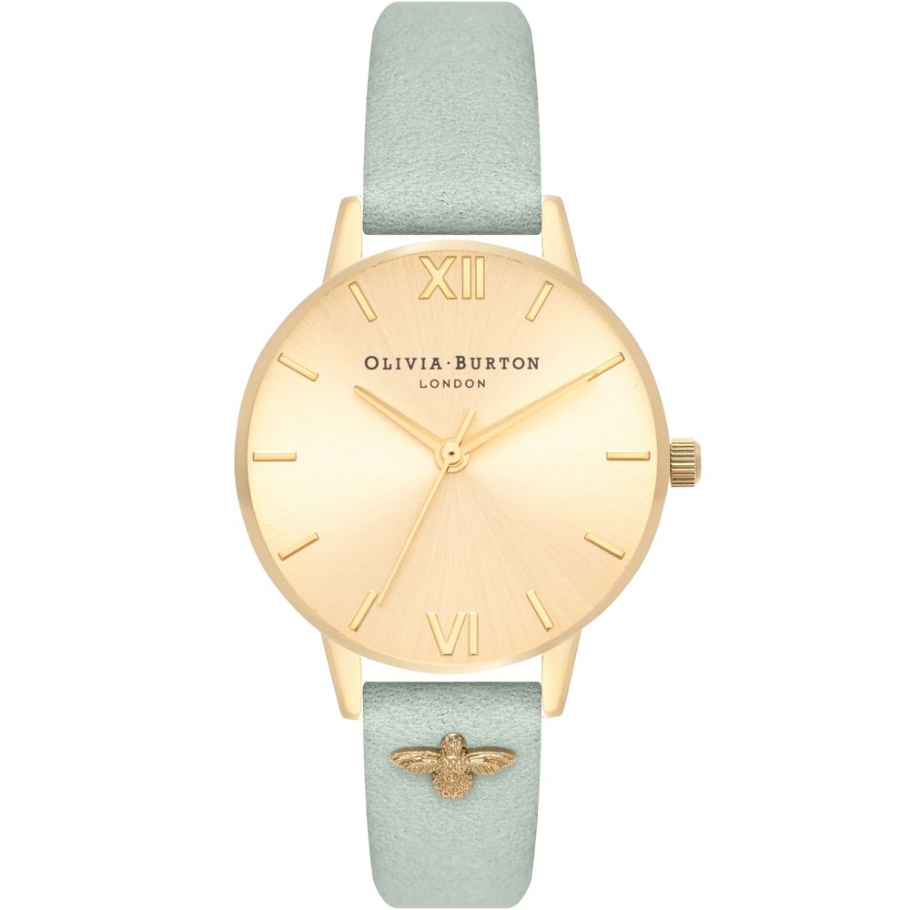 Годинник Olivia Burton Green із синтетичної шкіри