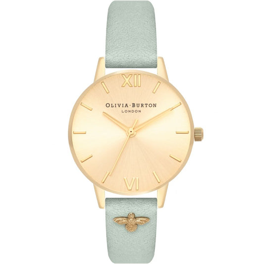 Годинник Olivia Burton Green із синтетичної шкіри