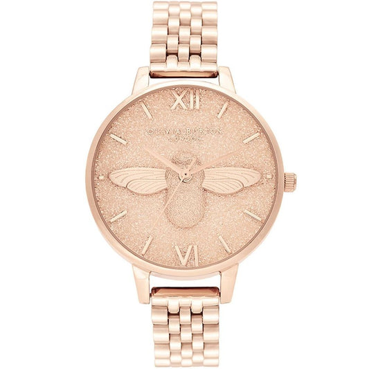 Багатоколірний сталевий годинник Olivia Burton