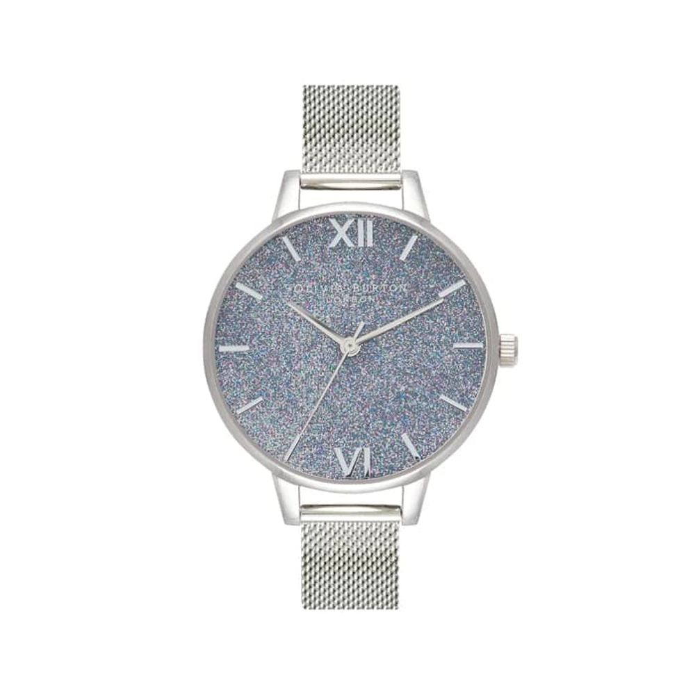 Срібний сталевий годинник Olivia Burton