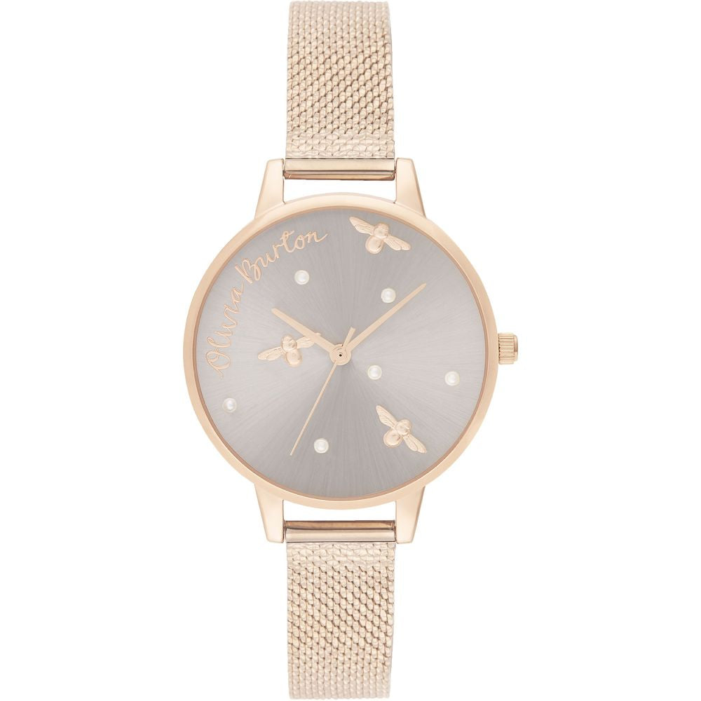Золотий сталевий годинник Olivia Burton