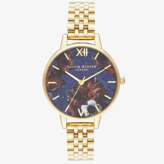 Золотий сталевий годинник Olivia Burton