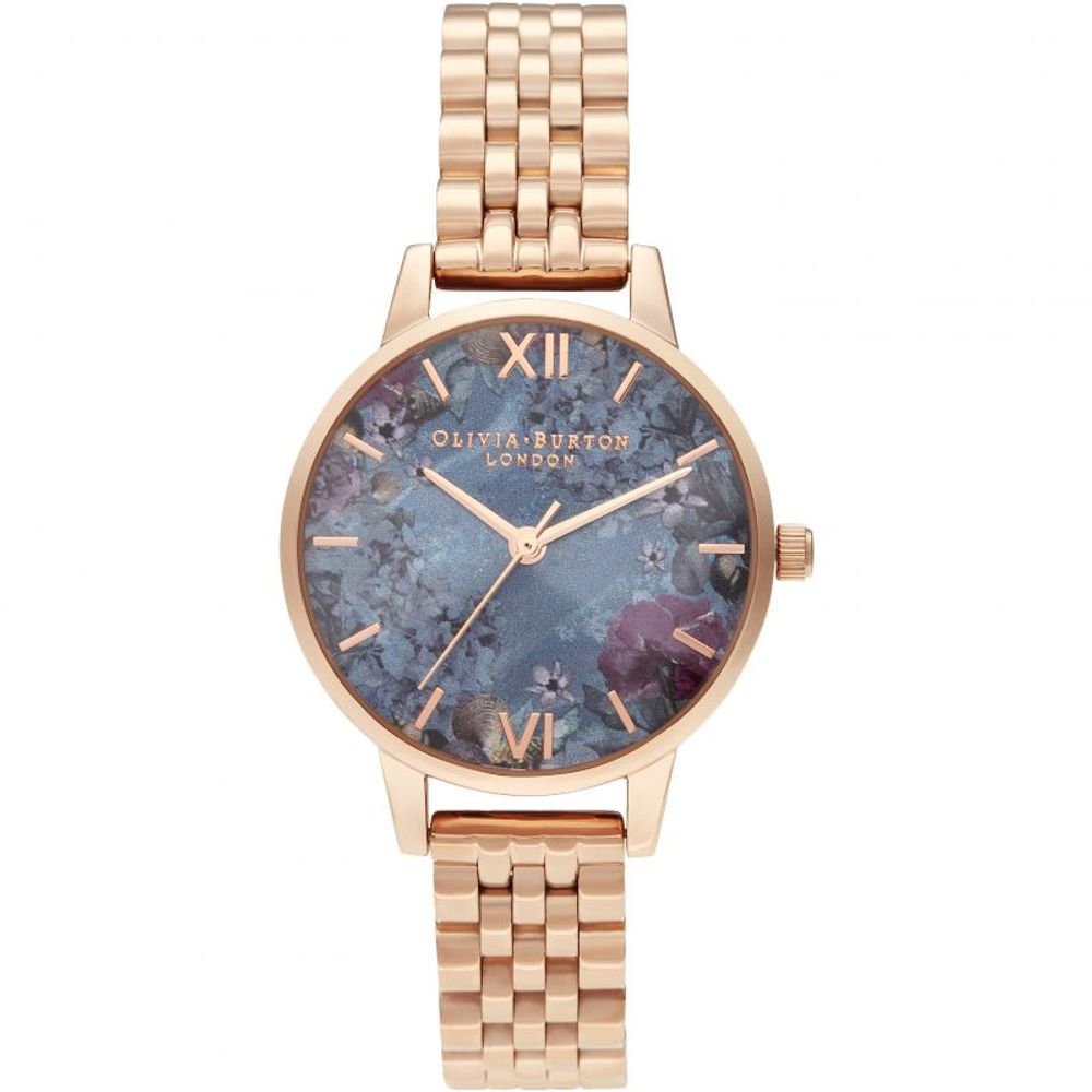 Багатоколірний сталевий годинник Olivia Burton
