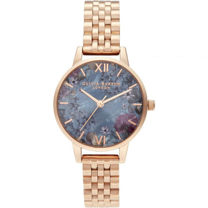 Багатоколірний сталевий годинник Olivia Burton