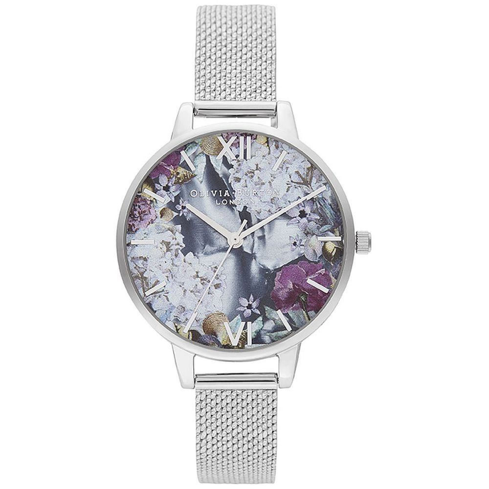 Срібний сталевий годинник Olivia Burton