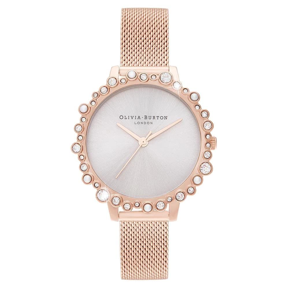 Багатоколірний сталевий годинник Olivia Burton