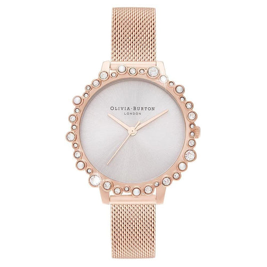 Багатоколірний сталевий годинник Olivia Burton