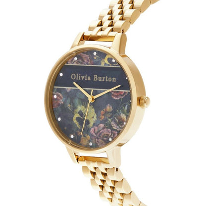 Золотий сталевий годинник Olivia Burton