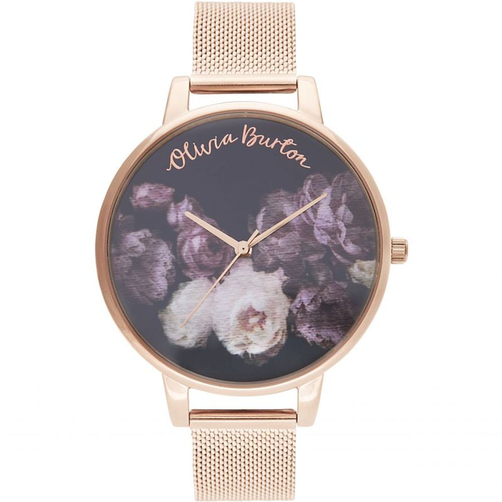 Багатоколірний сталевий годинник Olivia Burton