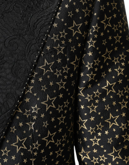 Жакардовий костюм Dolce &amp; Gabbana Black Stars SICILIA