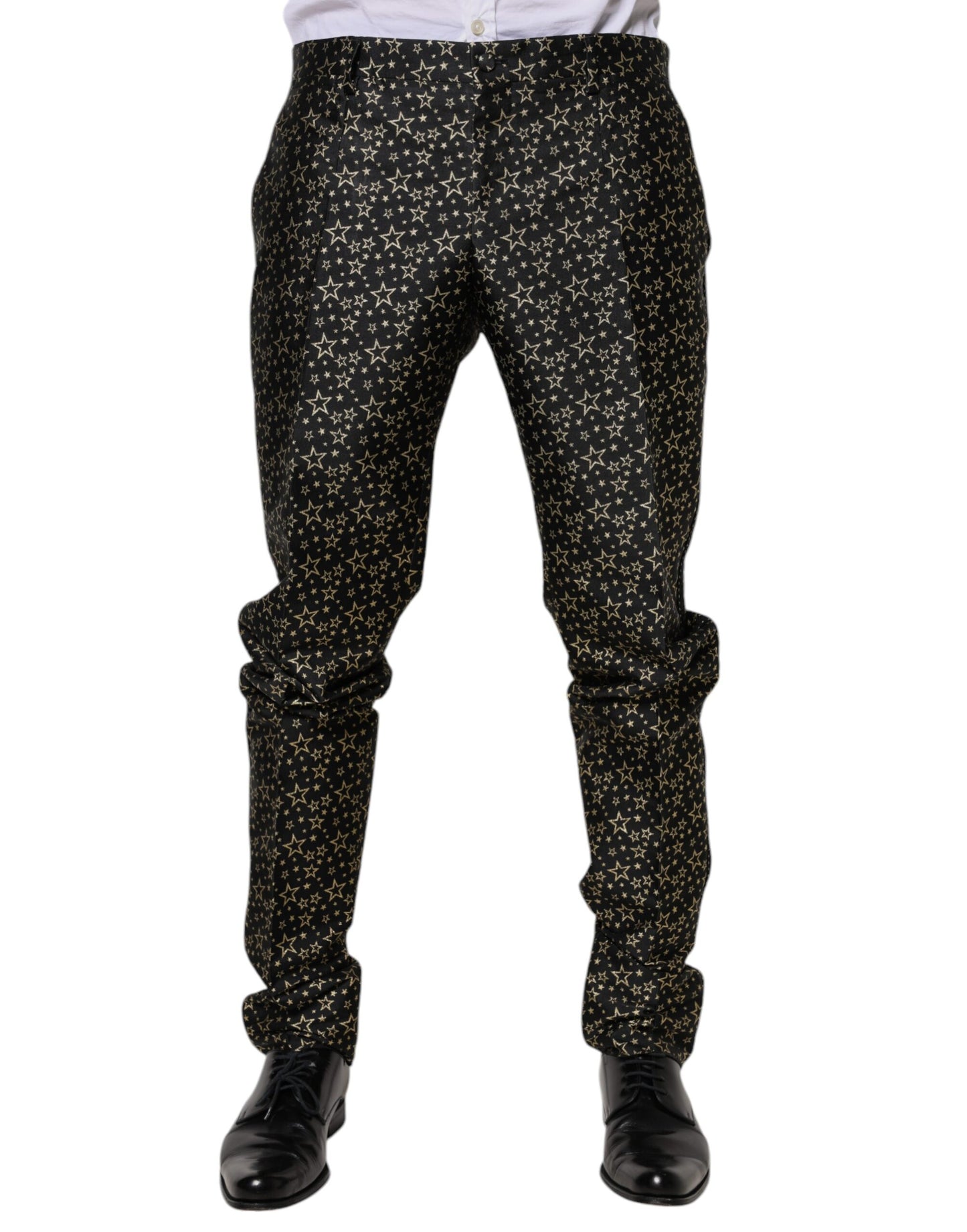 Жакардовий костюм Dolce &amp; Gabbana Black Stars SICILIA