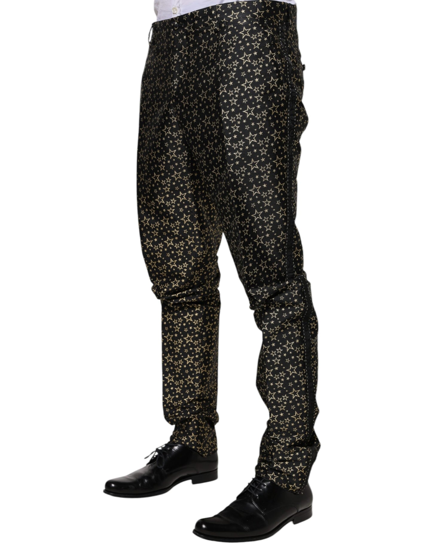 Жакардовий костюм Dolce &amp; Gabbana Black Stars SICILIA