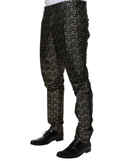 Жакардовий костюм Dolce &amp; Gabbana Black Stars SICILIA