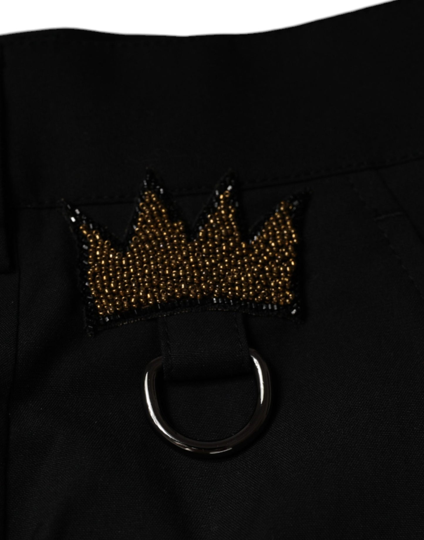 Бавовняні класичні штани Dolce &amp; Gabbana Black Crown
