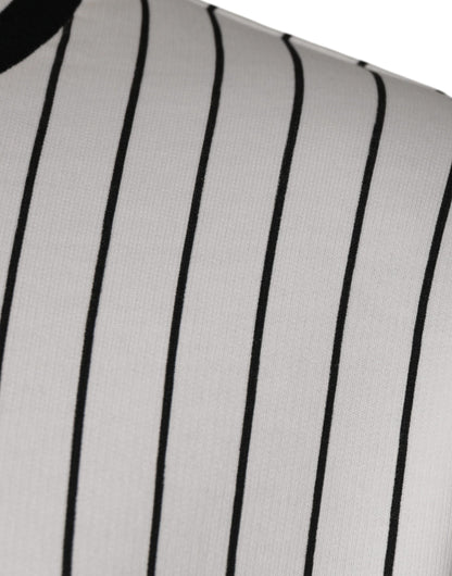 Світшот Dolce &amp; Gabbana Black White Stripes Logo