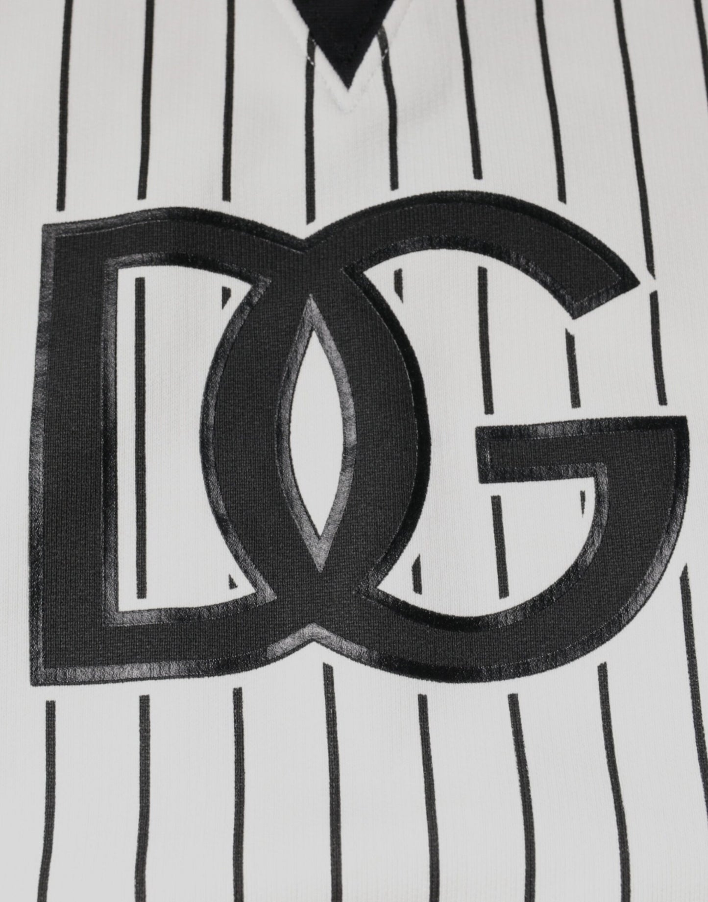 Світшот Dolce &amp; Gabbana Black White Stripes Logo