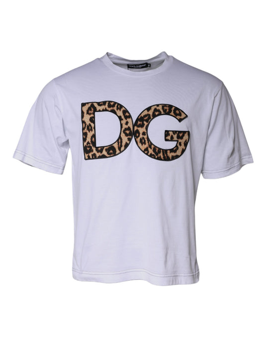 Бавовняна футболка Dolce &amp; Gabbana з короткими рукавами та логотипом DG
