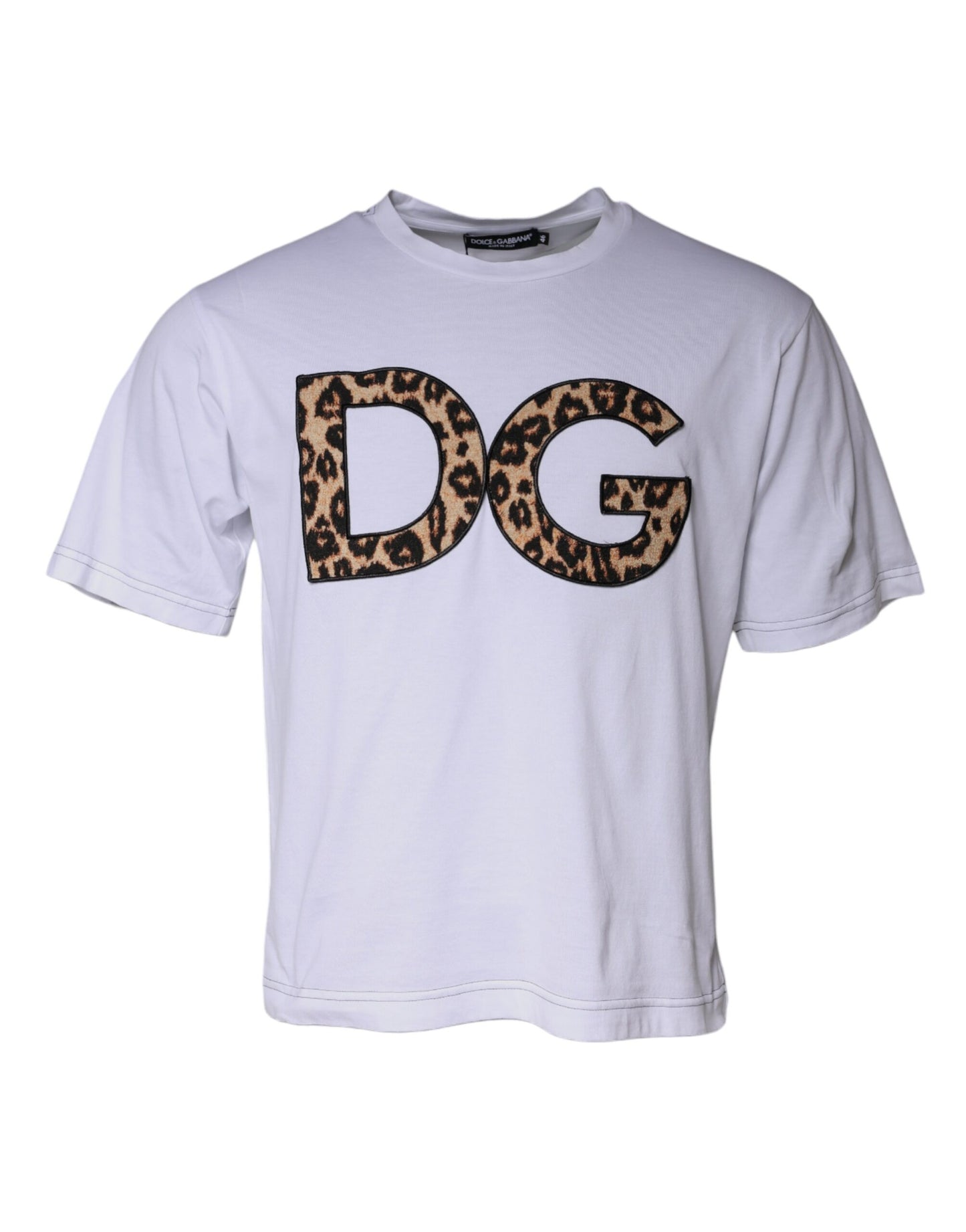 Бавовняна футболка Dolce &amp; Gabbana з короткими рукавами та логотипом DG