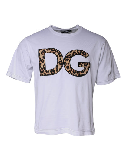 Бавовняна футболка Dolce &amp; Gabbana з короткими рукавами та логотипом DG