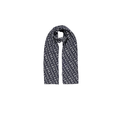 Синій поліамідний шарф Armani Exchange