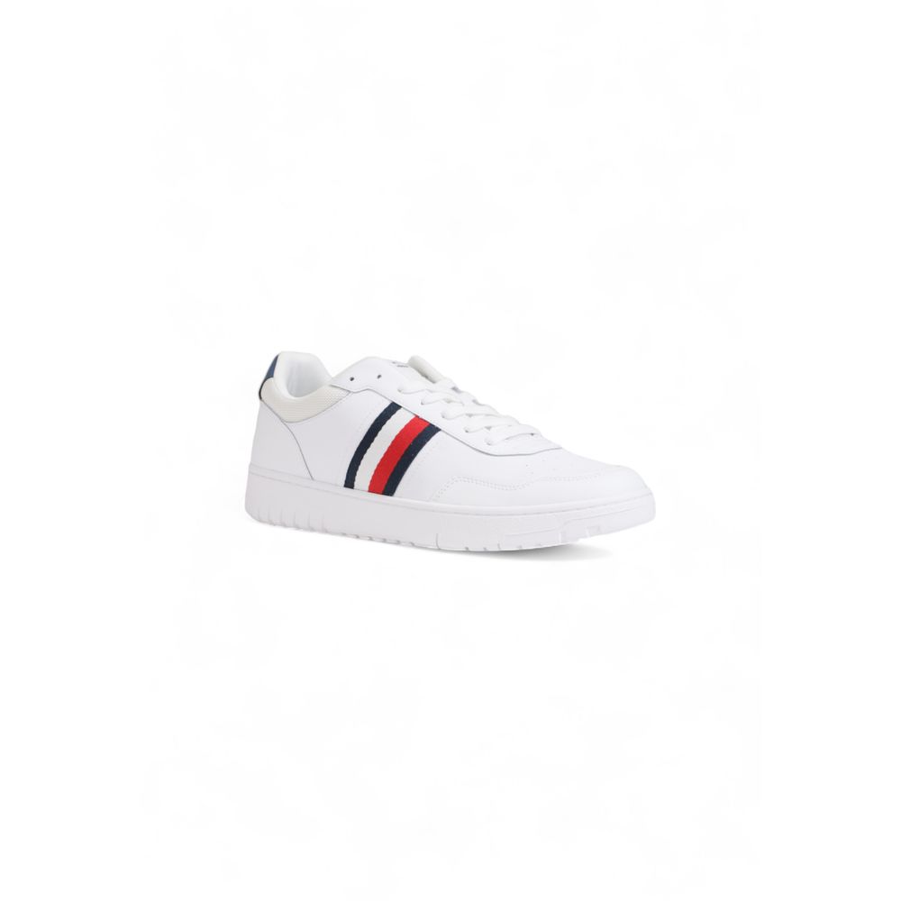 Білі шкіряні кросівки Tommy Hilfiger