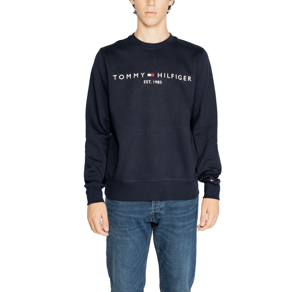 Синій светр з органічної бавовни Tommy Hilfiger
