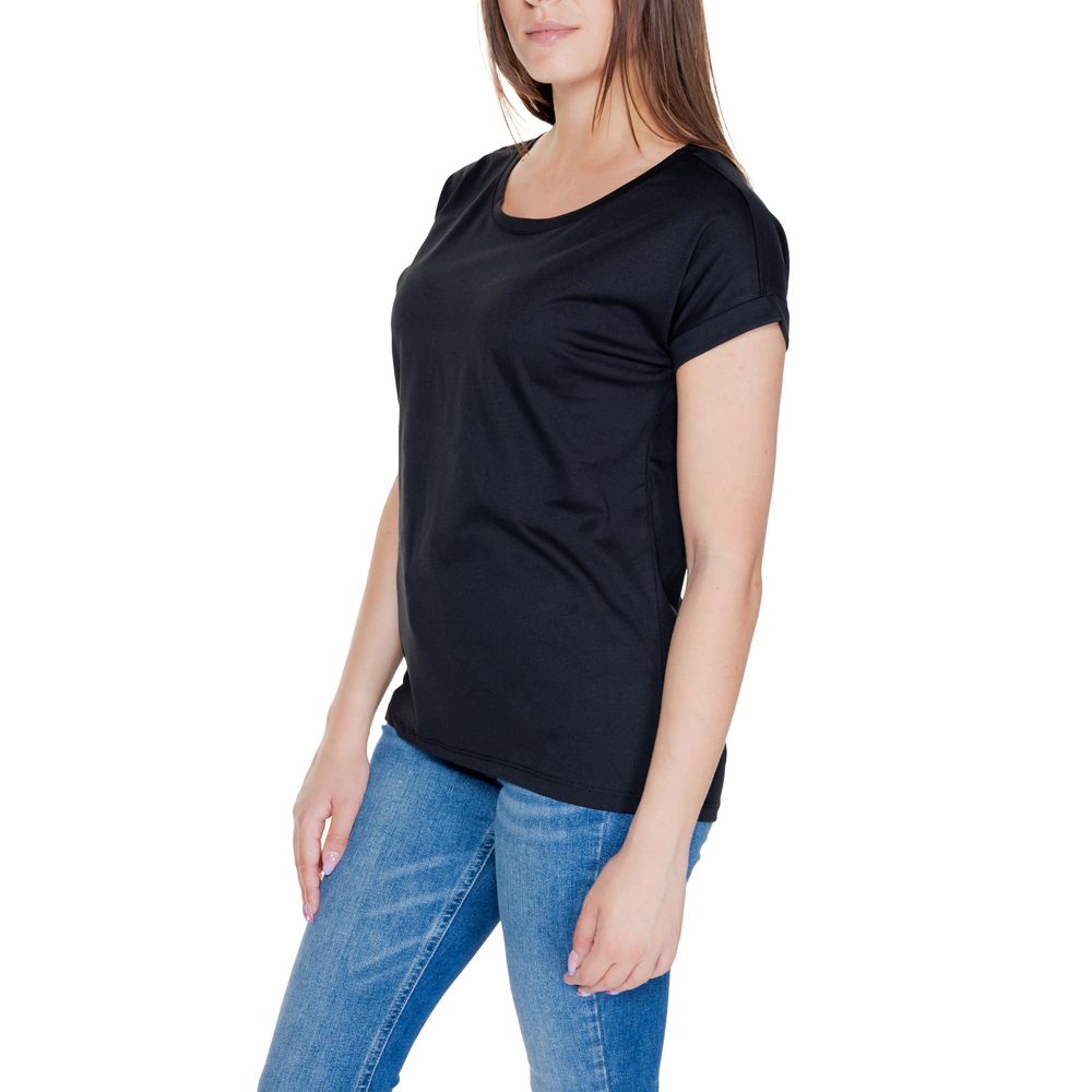 Чорні бавовняні топи та футболка Vila Clothes