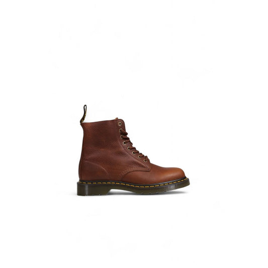 Коричневі шкіряні черевики Dr. Martens