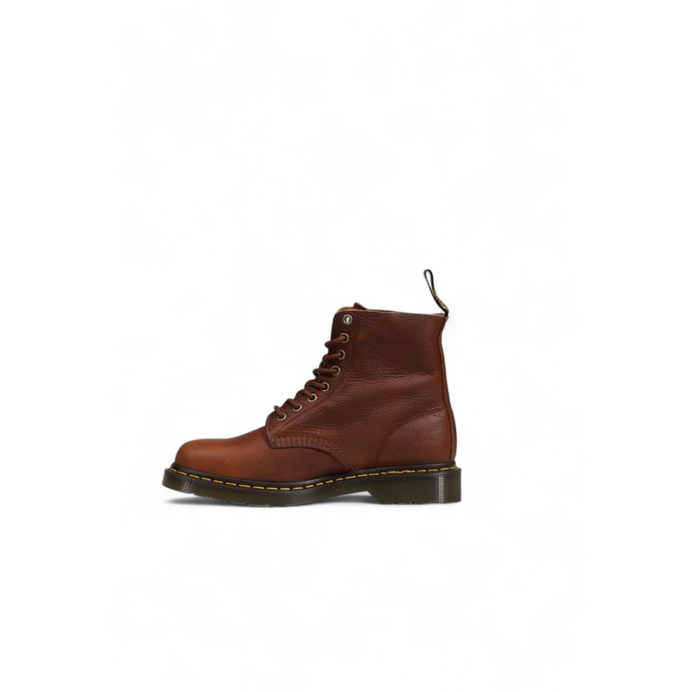 Коричневі шкіряні черевики Dr. Martens